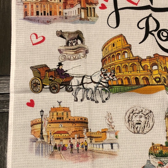 Love Roma Tea Towel - Picture 5 of 10